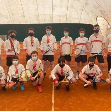 Equipo "A" y "B" Club Tenis Pamplona