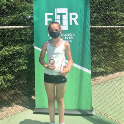 Ana Ruiz, subcampeona sub12