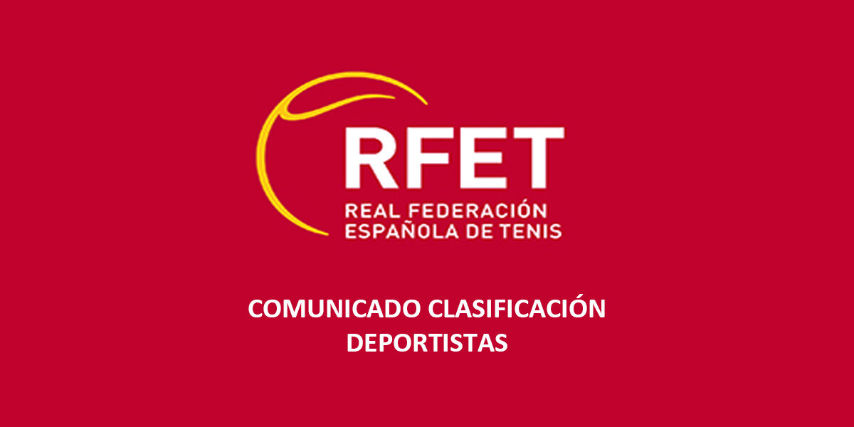FEDERACION COMUNICADO RANKING