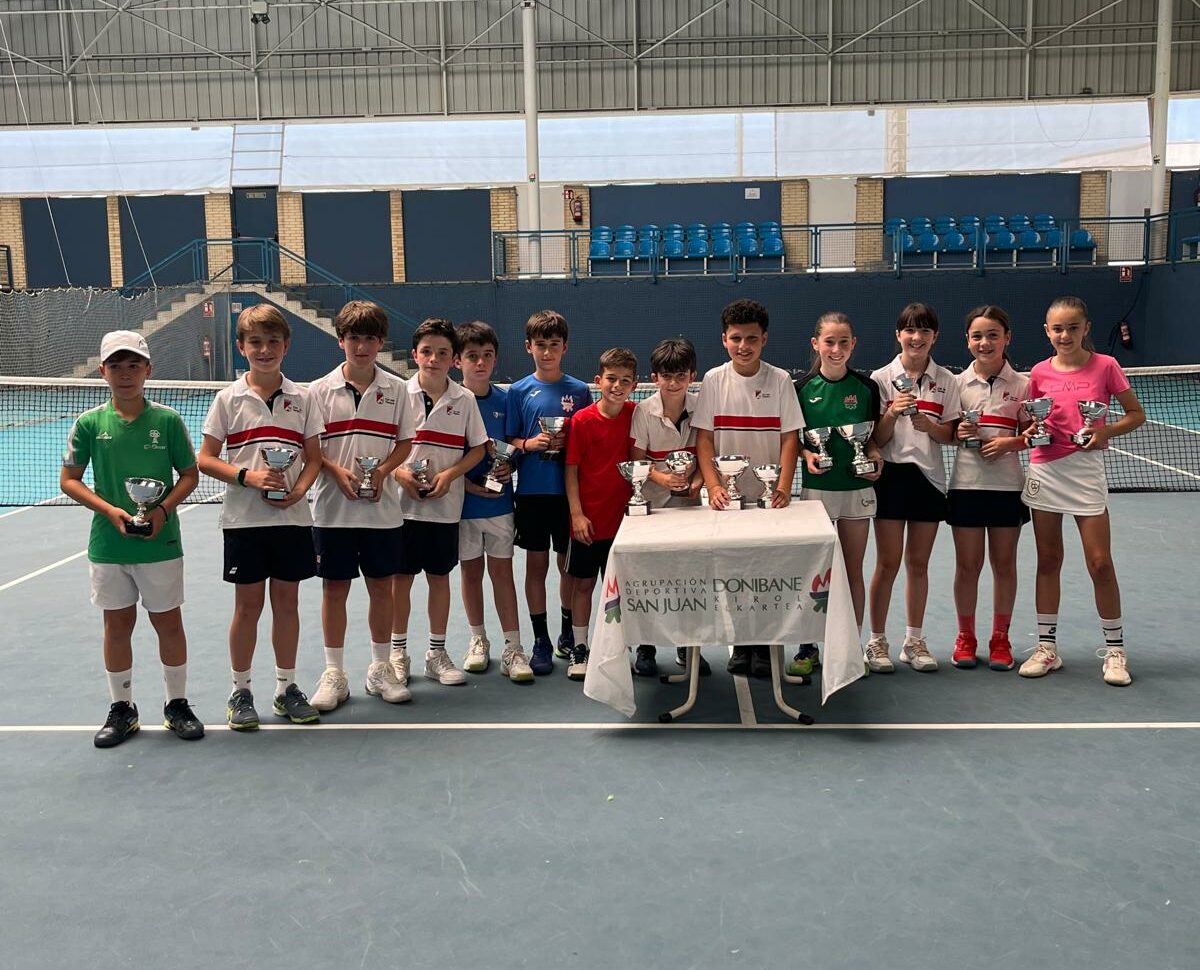 Vencedores 2º Torneo del Circuito Alevín "Intersport-Dunlop"