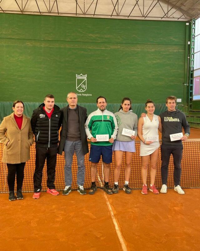 🔚 ¡FIN DE LA TEMPORADA!

🏆 Gonzalo Martínez y Lucía Ibarrola, CAMPEONES del Master Navarro Absoluto 2023.

🥈 Iñaki Alcalde y Nahia Echaide, finalistas.

¡Enhorabuena por la temporada! 👏🏼